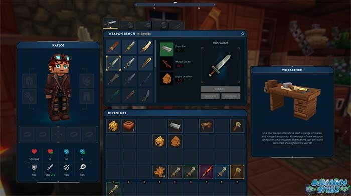 interfaz usuario hytale